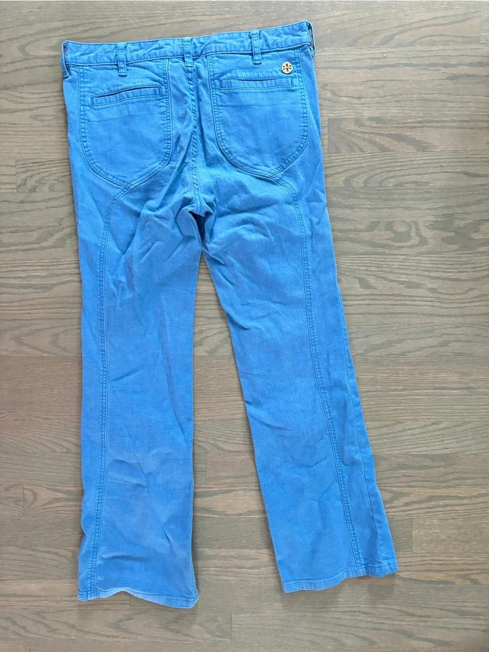 Tory Burch straight leg blue jeans women’s size 31